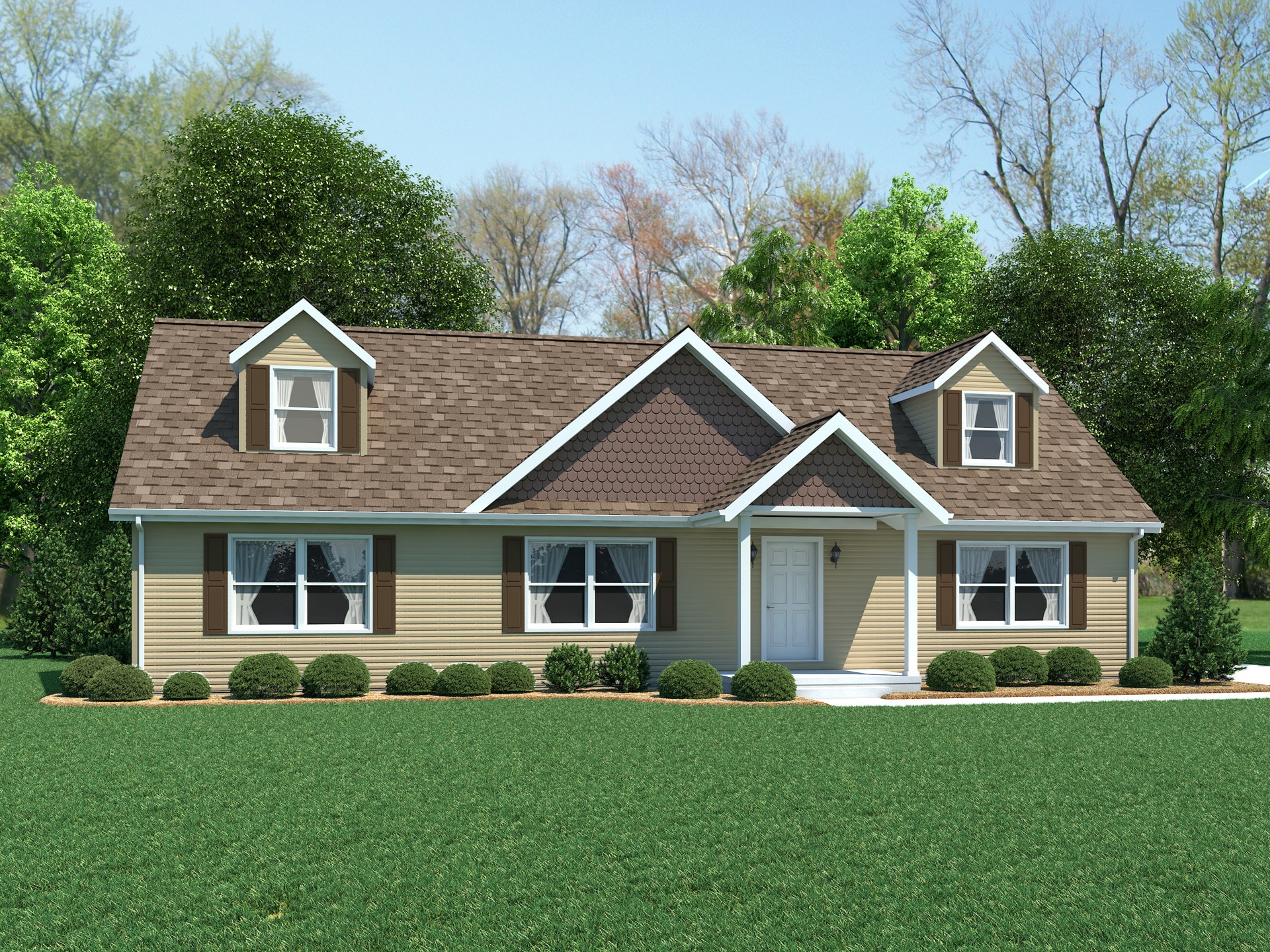 Andover Unibilt Cape Cod built on your site in Ohio or West Virginia