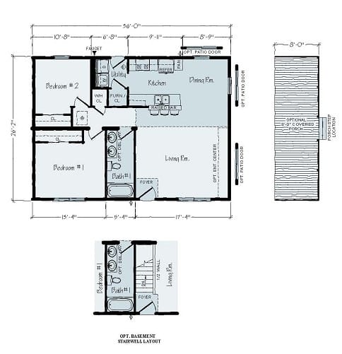 Rochester Rudy R32 Floorplan Rochester Rudy R32 Floorplan
