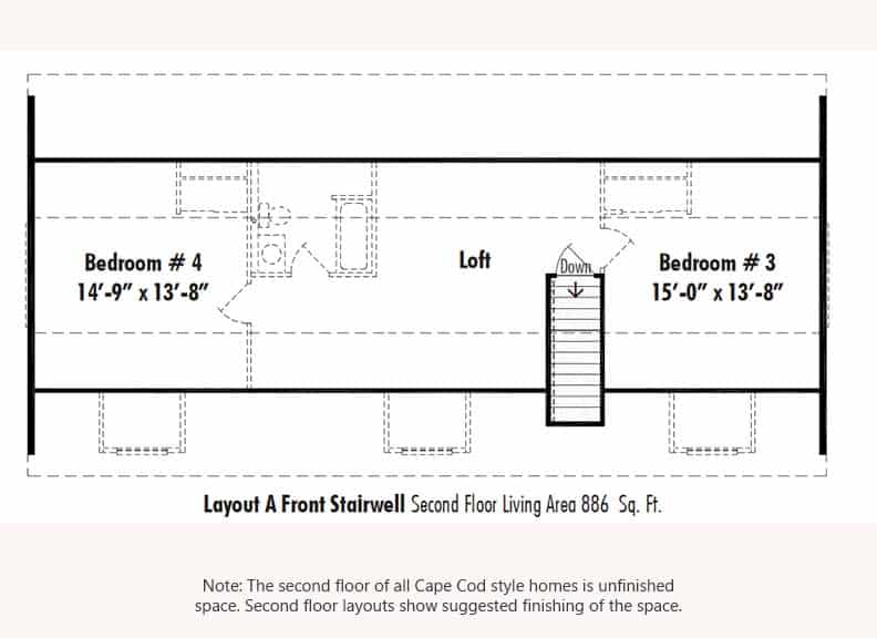 Unibilt Andover I Second Floor Suggested Layout Updated Unibilt Andover I Second Floor Suggested Layout Updated