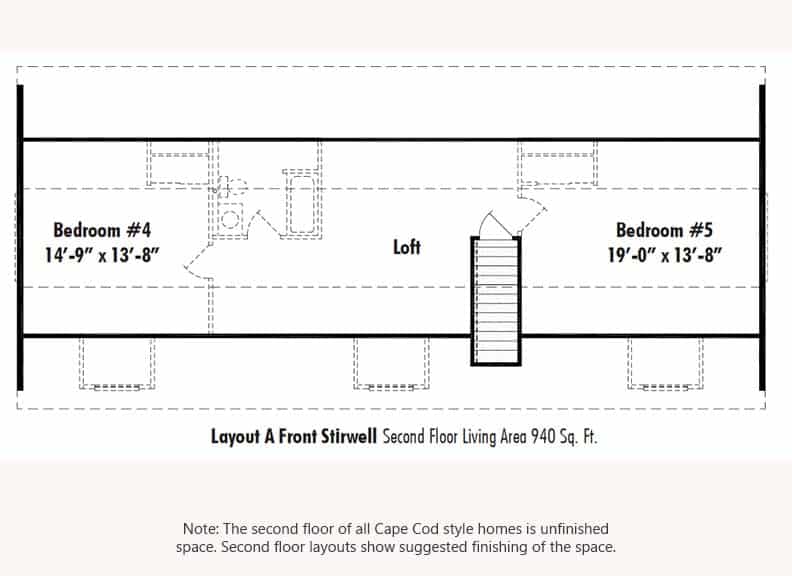 Unibilt Andover II C Second Floor Suggested Layout Updated Unibilt Andover II C Second Floor Suggested Layout Updated