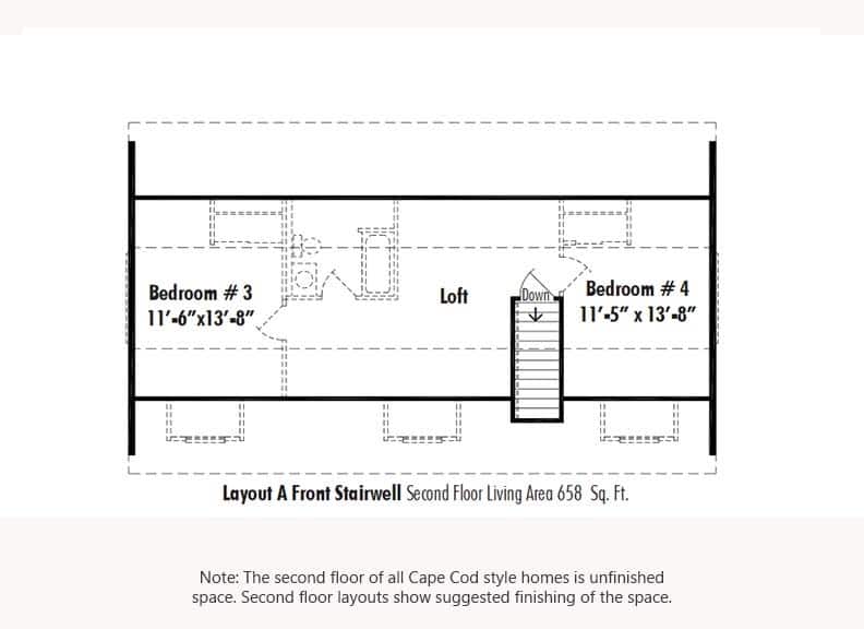 Unibilt Andover III Second Floor Suggested Layout Updated Unibilt Andover III Second Floor Suggested Layout Updated