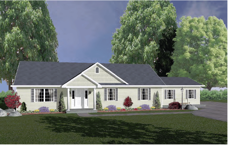 Unibilt Carmel Ext Unibilt Carmel A Floorplan