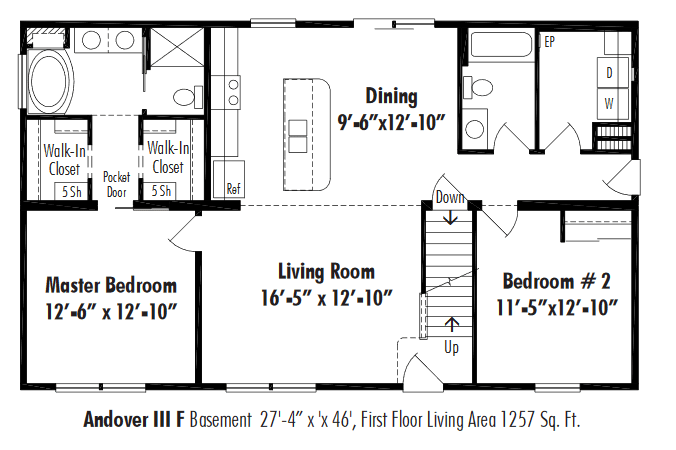 Unibilt Unibilt Andover III F Floorplan Unibilt Unibilt Andover III F Floorplan