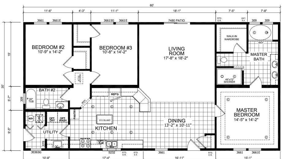 Champion Floor Plan Creston BC6019 Champion Floor Plan Creston BC6019