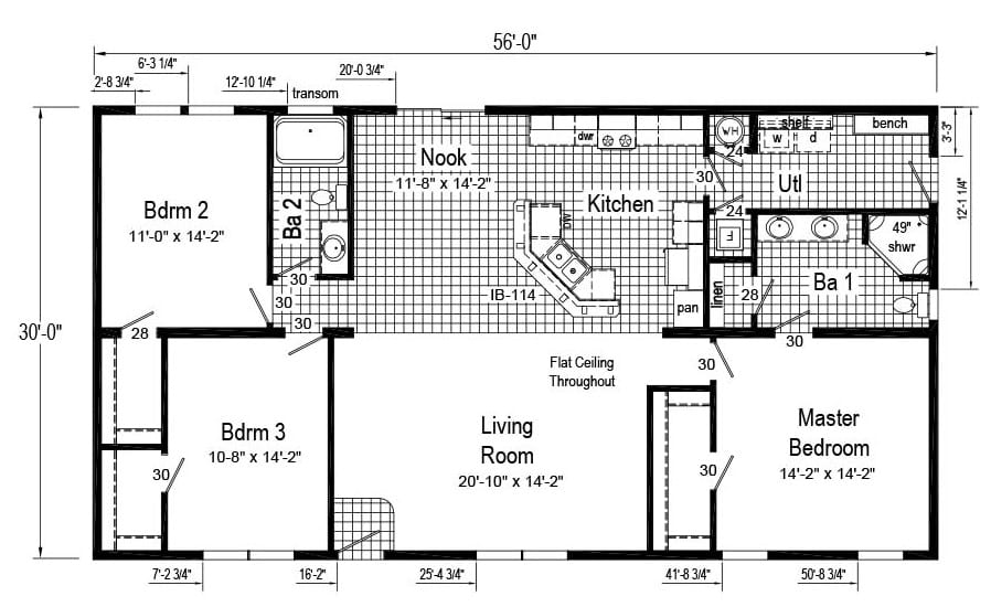 Commodore Elm RX721 Jackson Floor Plan Commodore Elm RX721 Jackson Floor Plan