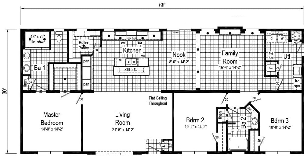 Commodore Douglas Jackson Floor Plan RX765 Commodore Douglas Jackson Floor Plan RX765