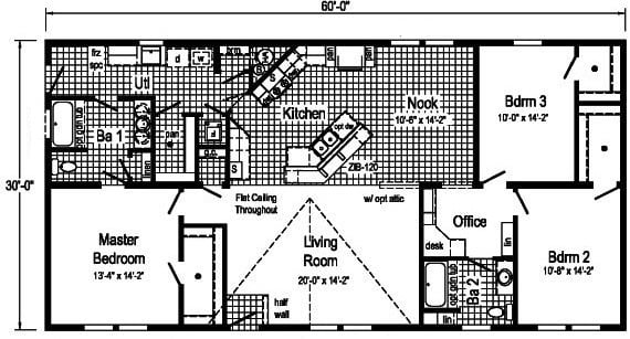 Commodore Mulberry II RX838A Floorplan Cropped Commodore Mulberry II RX838A Floorplan Cropped